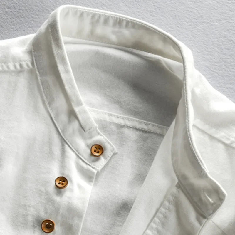 Asuka Japanese Linen Shirt